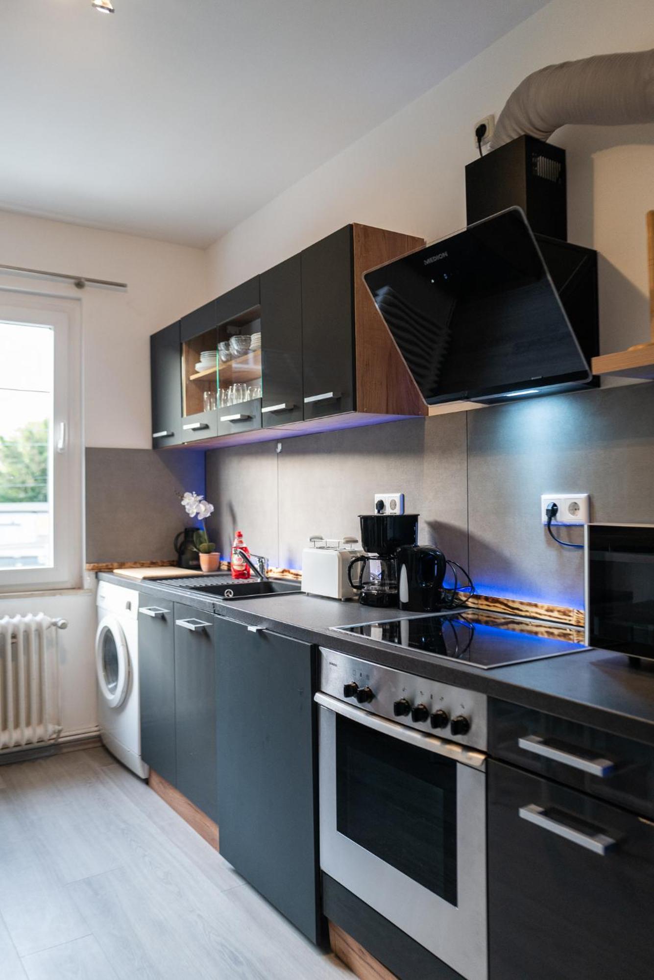 #412 Komfortable, Stilvolle Wohnung Fuer 6 Personen Mülheim an der Ruhr Exteriör bild